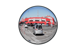 Зеркало для помещений круглое на шарнирном креплении, рис. 1