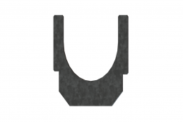 Купить Переходник стальной оцинкованный для полимербетонного лотка 7030 по выгодной цене Переходник стальной оцинкованный для полимербетонного лотка 7030 - Стандартпарк1