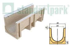 Лотки полимербетонные Compomax® DN 300 H 410 Лотки полимербетонные Compomax® DN 300 H 410
