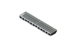 Купить Лоток водоотводный пластиковый PolyMax Drive DN150 h80 с решеткой ячеистой ОС кл.А15 (к-т) по выгодной цене Лоток водоотводный пластиковый PolyMax Drive DN150 h80 с решеткой ячеистой ОС кл.А15 (к-т)1