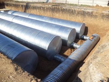 Емкости стальные спиральновитые оцинкованные, рис. 2