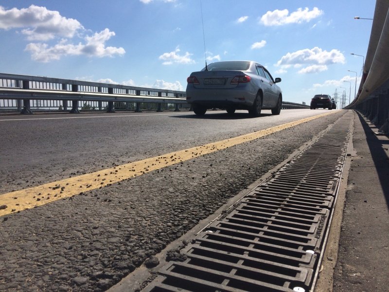 Поверхностный водоотвод автотрассы «Чехов-Попово»
