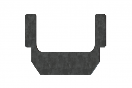 Купить Переходник стальной оцинкованный для полимербетонного лотка 7010 по выгодной цене Переходник стальной оцинкованный для полимербетонного лотка 7010 - Стандартпарк1