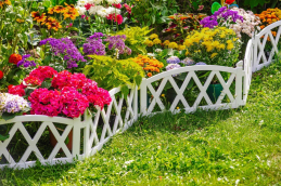 Стандартпарк предлагает Садовое ограждение «Арка» (цвет белый), рис. 1