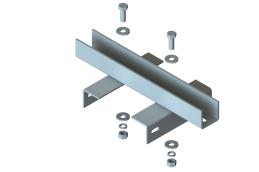 Сборные кронштейны для лотков подвесного водоотвода, рис. 1