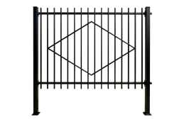 Забор сварной Стандартпарк SP-04 (Тип 4), рис. 1