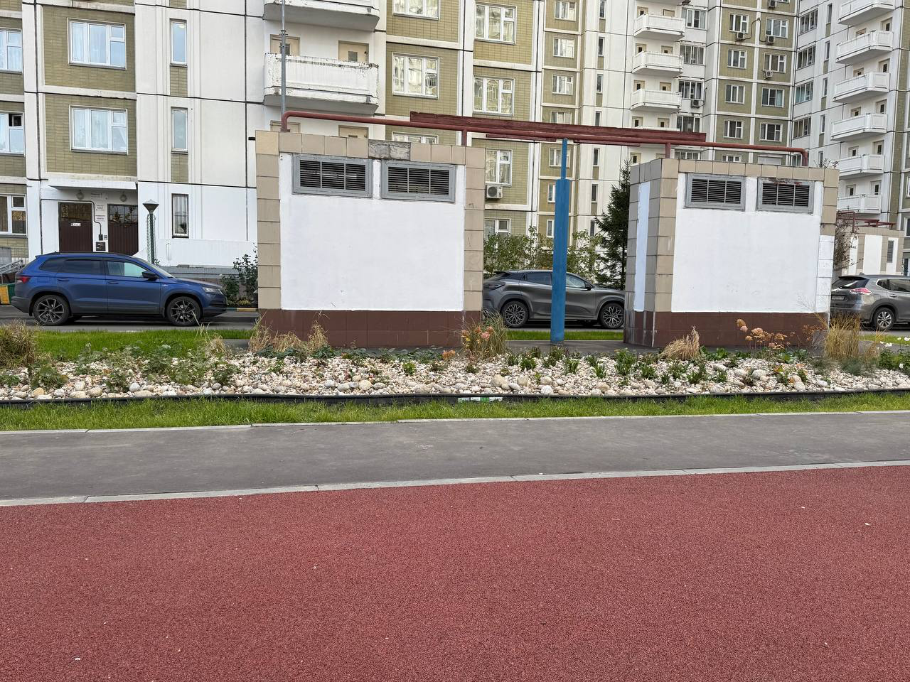 Благоустройство территории медицинского колледжа, Москва