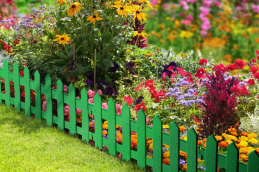 Стандартпарк предлагает Садовое ограждение «Палисадник» (цвет зеленый), рис. 1