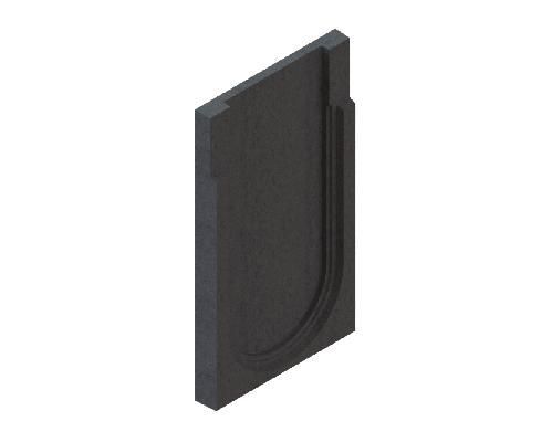 Заглушка торцевая полимербетонная для блока монолитного конечная 67519-К, рис. 4