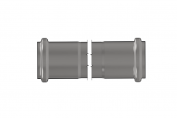 Купить Двойной раструб (ремонтная муфта) из нержавеющей стали RainCon по выгодной цене Двойной раструб (ремонтная муфта) из нержавеющей стали RainCon1