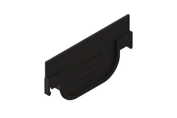 Заглушка глухая пластиковая для лотков водоотводных пластиковых 8010-М/80101-М, рис. 2