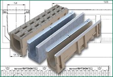 Чертежи водоотводных лотков серии Max (Класс нагрузки А15-F900)