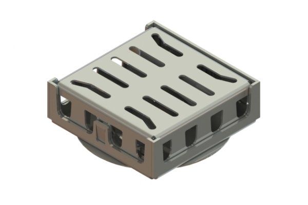 Поворотный модуль 150х150 из нержавеющей стали 5291501, рис. 2