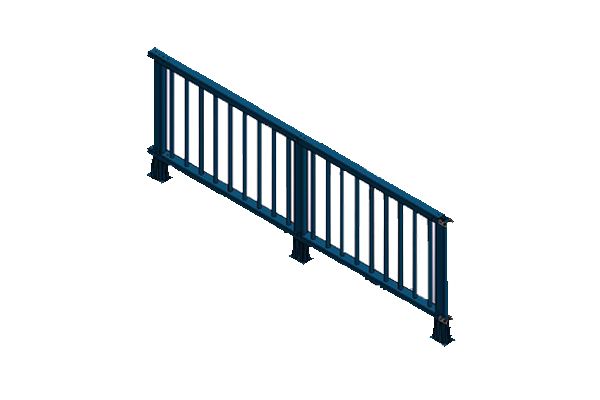Ограждение перильное ОП-300.009.110-СП-2М стеклопластиковое мостовое, рис. 2