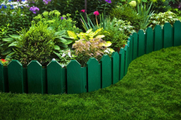 Стандартпарк предлагает Садовое ограждение «Дачник» (цвет зеленый)1