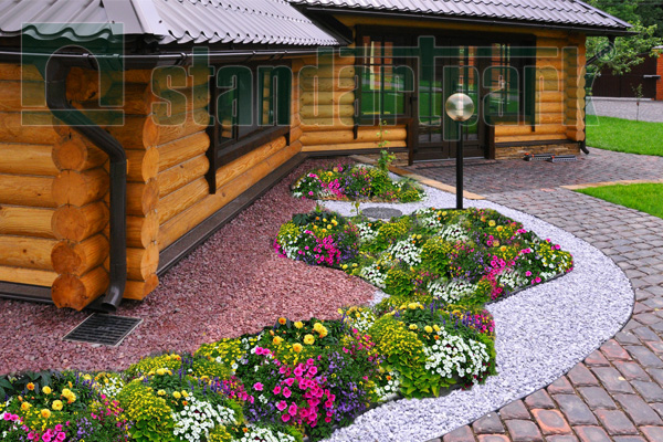 Купить Применение садового бордюра Кантри по выгодной цене Применение садового бордюра Кантри, рис. 3