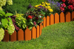 Стандартпарк предлагает Садовое ограждение «Дачник» (цвет терракот)1