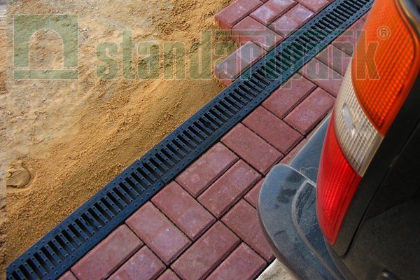 Системы линейного водоотвода. Полимербетонный лоток серии DN100 H60. Применение, рис. 7