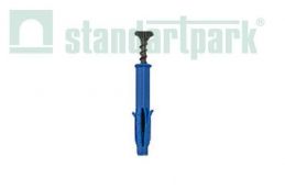 Купить Саморез с п/э дюбелем 5х40мм по выгодной цене Саморез с п/э дюбелем 5х40мм1