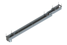 Подвесной водоотвод из стали SteelMax UMost1