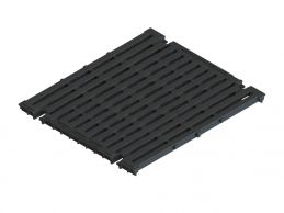 Решетка водоприемная Max РВ-50.57.50-ВЧ-ЩДЗ-ЛВ щелевая ВЧ кл. C250 - Стандартпарк1