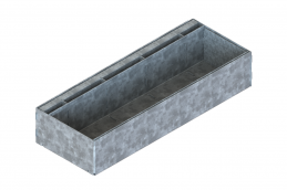 Купить Щелевая насадка Slim Drain ревизионная серии Basic L-образная DN150 кл. А15 по выгодной цене Щелевая насадка Slim Drain ревизионная серии Basic L-образная DN150 кл. А15 - Стандартпарк1