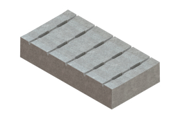 Решетка водоприемная фибробетонная DN400 кл. Е600 - Стандартпарк1