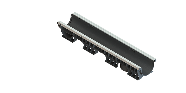 Купить Лоток водоотводный пластиковый PolyMax Basic DN150 h150 по выгодной цене Лоток водоотводный пластиковый PolyMax Basic DN150 h150, рис. 2