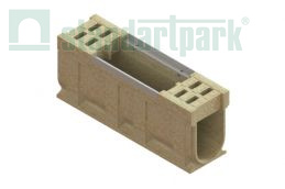 Блок монолитный водоотводной ревизионный CompoMax полимербетонный DN200 H410 кл. С250 - Стандартпарк1