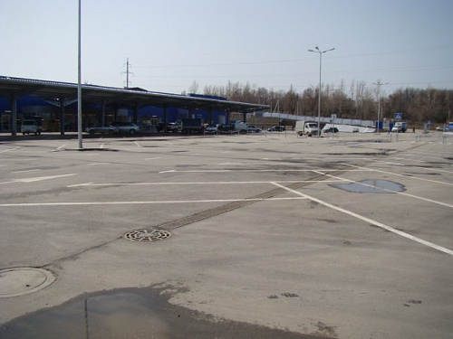 Поверхностный водоотвод с парковки возле Метро – Стандартпарк