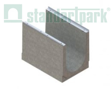 Лоток водоотводный бетонный BetoMax H81 DN500 кл.D400, E600, F900 - Стандартпарк1
