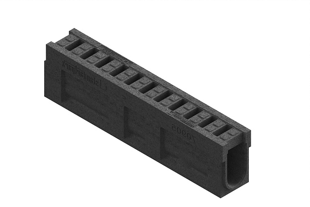 Блок монолитный водоотводной CompoMax полимербетонный DN100 h26 кл. Е 70905, рис. 4