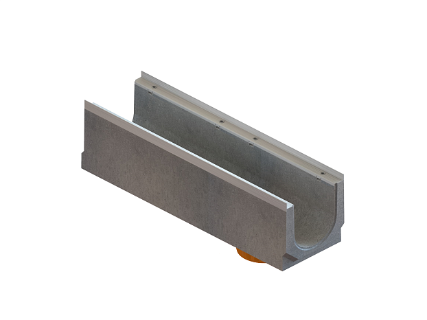 Купить Лоток водоотводный бетонный BetoMax DN200 H33 кл.D,Е,F по выгодной цене Лоток водоотводный бетонный BetoMax DN200 H33 кл.D,Е,F, рис. 2