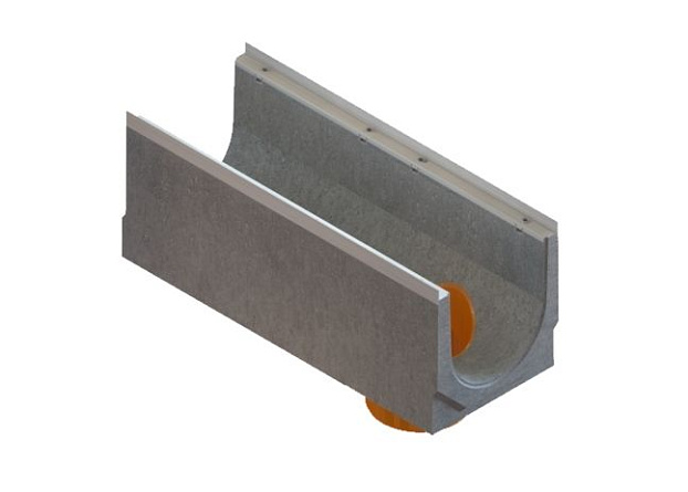 Лоток водоотводный BetoMax DN300 H41 бетонный кл.D400, E600, F900, рис. 2