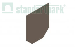 Заглушка торцевая стальная для лотка водоотводного бетонного 4269-D1