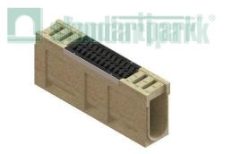 Блок монолитный водоотводный CompoMax ревизионный к ПУ с решеткой "шина" чугунной ВЧ DN150 h41 кл.Е (комплект) 0729058 - Стандартпарк1