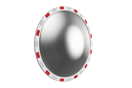 Купить Зеркало дорожное со светоотражающей окантовкой круглое по выгодной цене Зеркало дорожное со светоотражающей окантовкой круглое, рис. 3