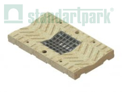 Лотки водоотводные мостового полотна с выпуском и ревизией CompoMax Most H85-135 - Стандартпарк, рис. 1