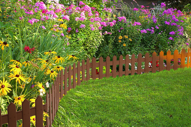 Садовое ограждение «Палисадник» (цвет коричневый), рис. 2