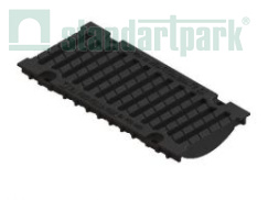 Решетка водоприемная Max щелевая чугунная ВЧ, кл.F 23306  - Стандартпарк1