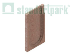 Заглушка торцевая полимербетонная для блока монолитного конечная 67519-К - Стандартпарк, рис. 2