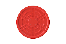 Зеркало дорожное сферическое с козырьком, рис. 5