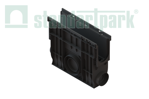 Пескоуловитель PolyMax Basic DN100 высокий борт - Standartparkчспмчв, рис. 1