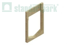 Переходник ревизионный полимербетонный конечный 67749-К - Стандартпарк, рис. 1