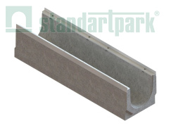 Лотки водоотводные бетонные BetoMax Drive DN200 каскадом h200-h360 под решетку кл.D400,E600, рис. 2