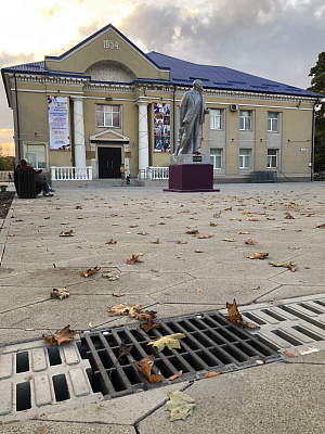 Благоустройство территориии возле Тучковского центра культуры и искусств, Тула