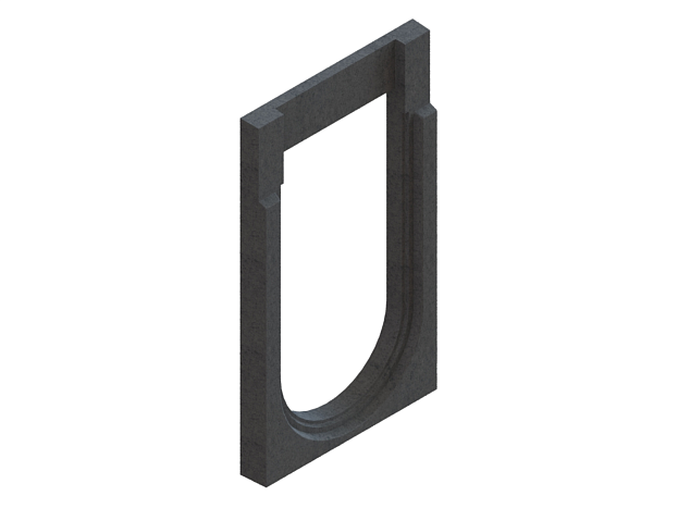 Переходник ревизионный полимербетонный конечный 67549-К, рис. 4