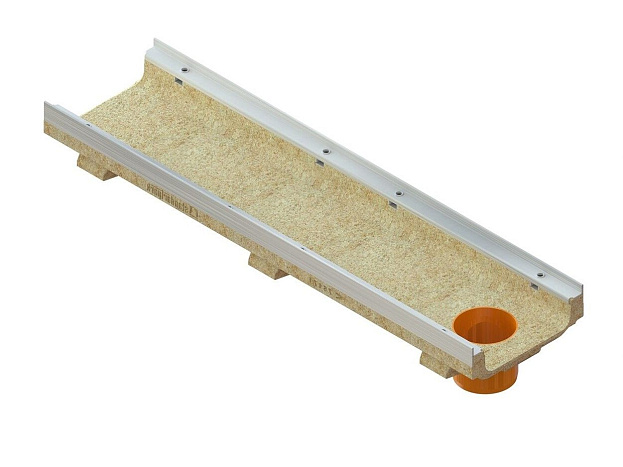 Лоток водоотводный CompoMax Drive полимербетонный усиленный DN200 H100, рис. 2