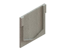 Заглушка торцевая полимербетонная для блока монолитного начальная 67719-4Н - Стандартпарк, рис. 3