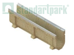 Лоток водоотводный CompoMax Drive полимербетонный усиленный Н310 кл.С,D,Е, рис. 1